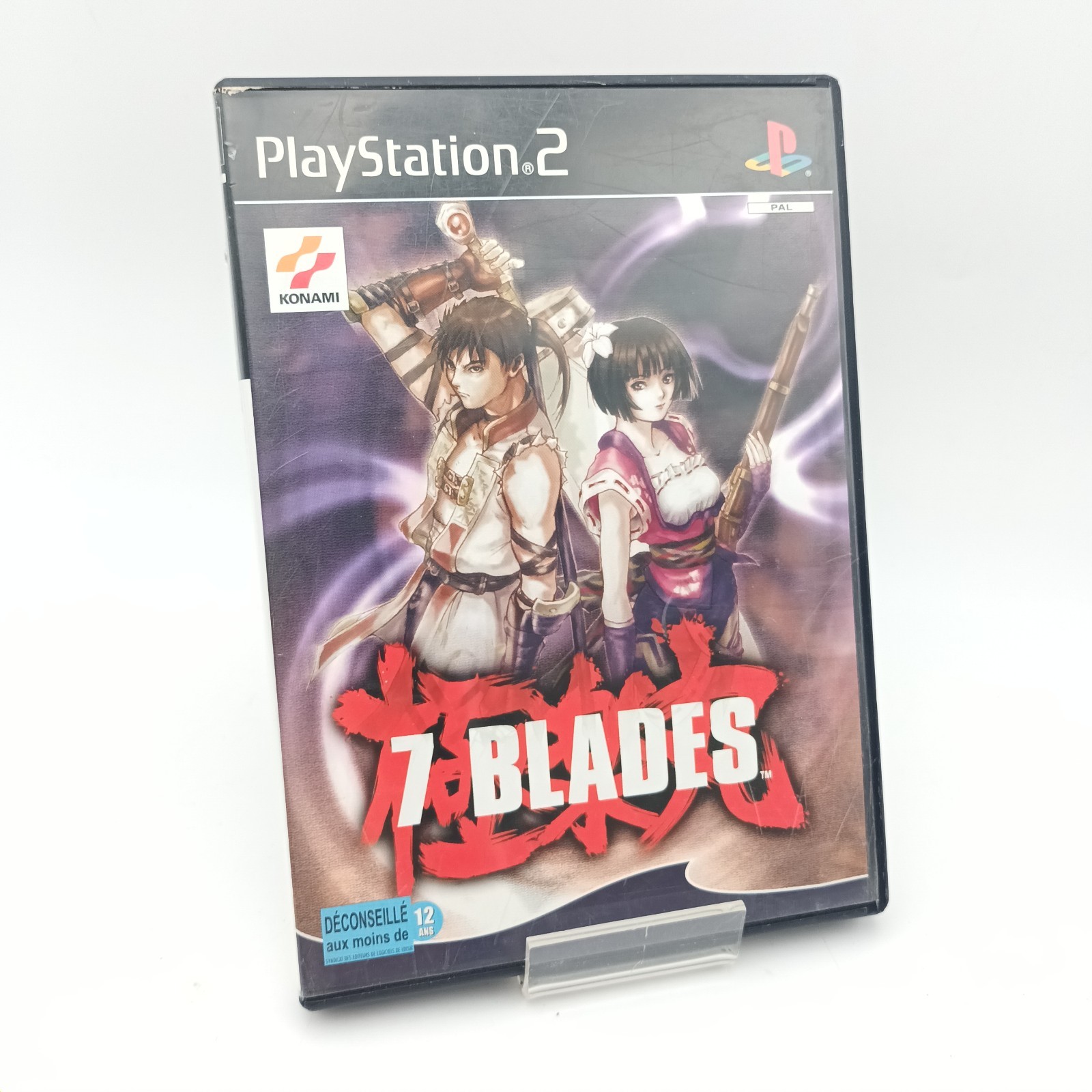 7 BLADES - KONAMI Playstation 2 PS2 - PAL FR - Complet avec notice