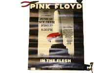 Pink Floyd "In the Flesh" Poster Soldier Field June 19th 1977 18.5" x 24" Good!