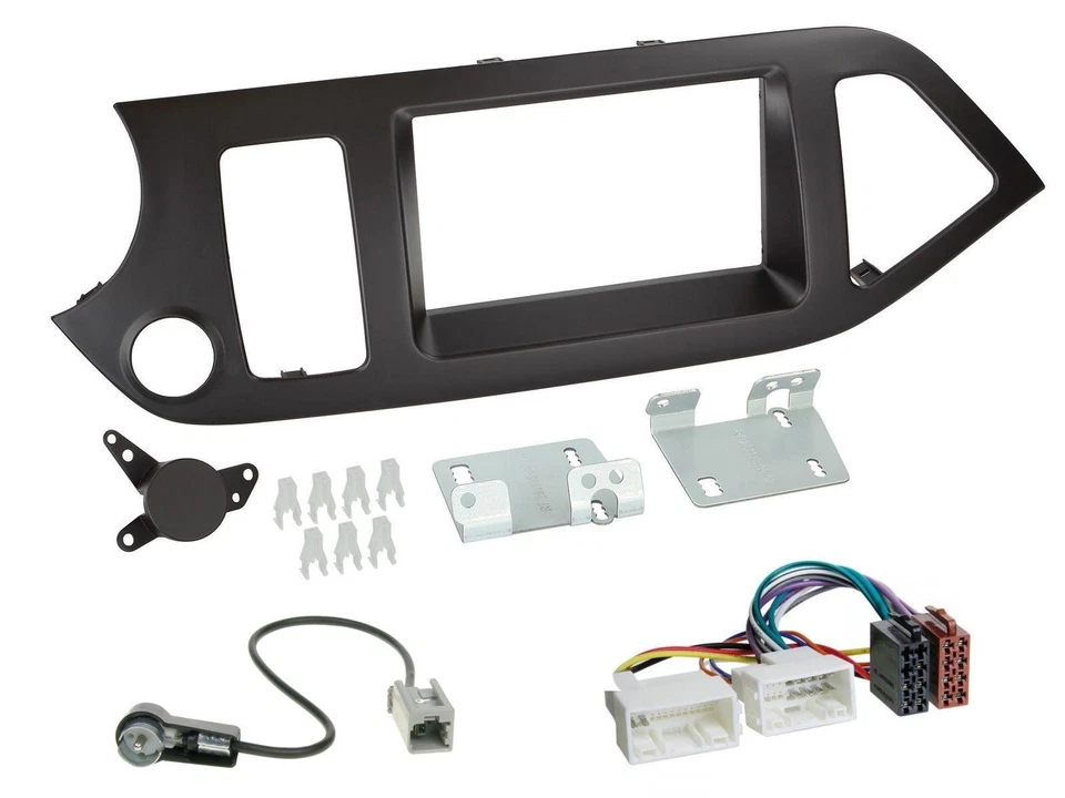 JVC USB Bluetooth MP3 DAB 2DIN Autoradio für Kia Picanto ab 11 ohne Start-Stop - Bild 3 von 4