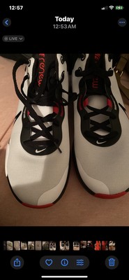 Nike Renew New White With Black And Red Trim Sneaker Size 13 Men s