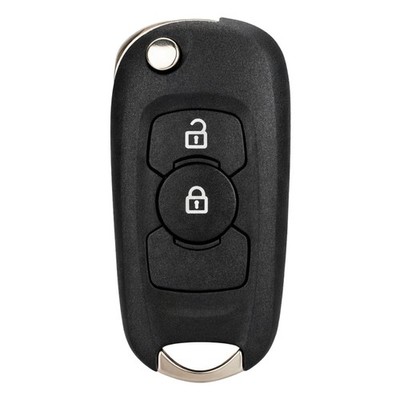 2 Button Flip Key Fob Case for Vauxhall Astra K Remote Shell HU100 2016-2025