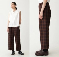 Women's Wear Margaret Howell 2022 Margaret Howell Wool Linen Pants Check