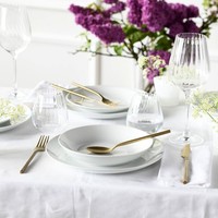 CreaTable 22700 Serie Luna Weiss Geschirrset Kombiservice 80 Teilig