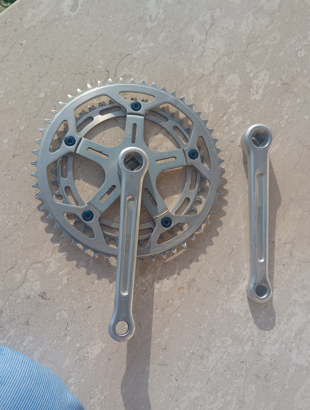 Ofmega Guarnitura 52 42 170mm L'Eroica Colnago Bianchi Cinelli Pinarello