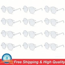 12-Pack Women Teen Round Sunglasses Fun Dress Party Festival Summer Glasses