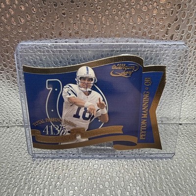 Peyton Manning /99 2000 Quantum Leaf - Banner Season #BS-36 Serial Numbered