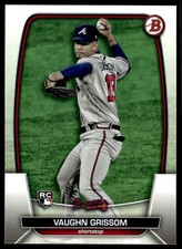 2023 Bowman Vaughn Grissom Rookie Atlanta Braves #42