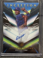 2023 Bowman Inception Blue Foil Autographs /99 #BPA-DV DERNICHE VALDEZ Signed SP