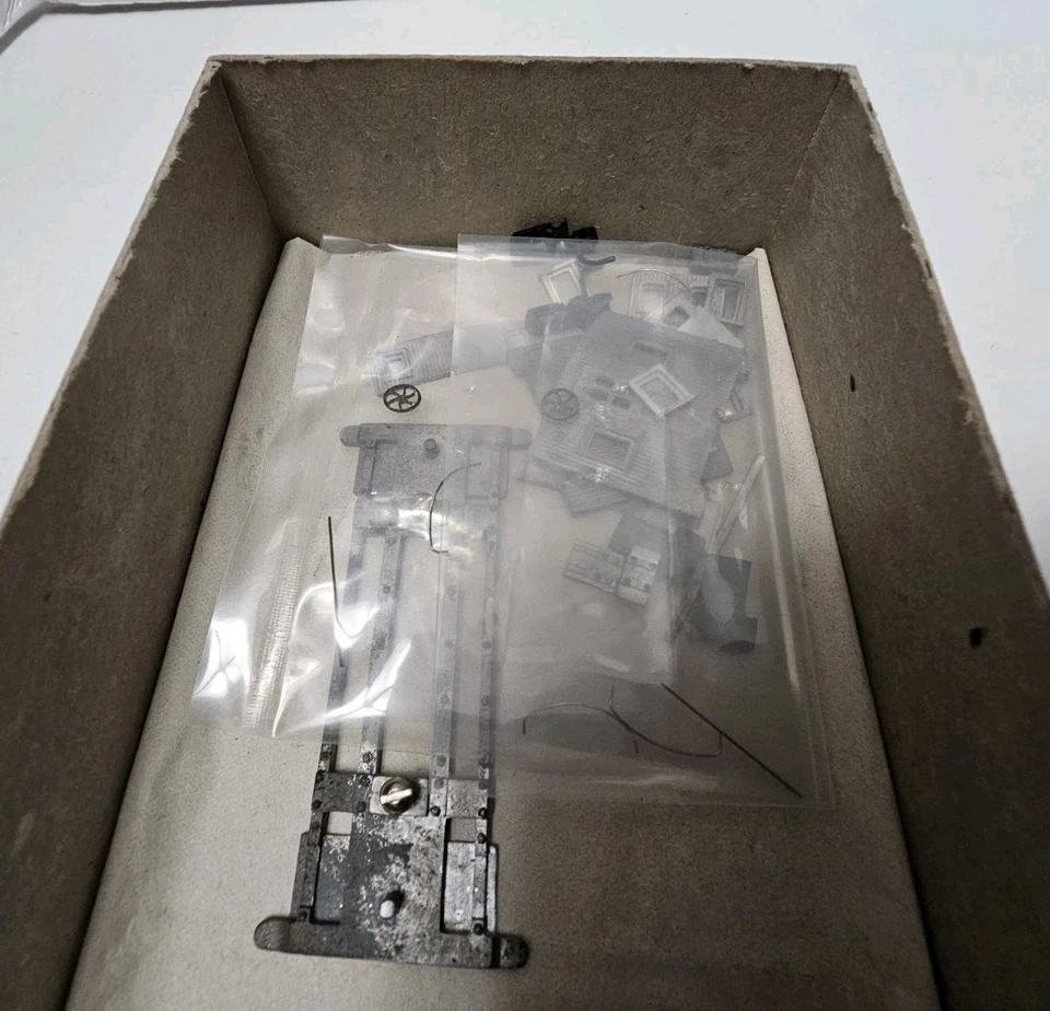 Keystone Locomotive Works HO Grasse River Caboose - Craftsman Kit, NOS - Image 2 of 3