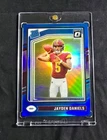 Jayden Daniels 2024 Panini Donruss Optic  Rated Rookie #248 Aqua Prizm /299 (RC
