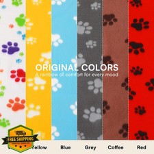 LINENLUX Dog Blanket 6-Pack, 40x31", Soft Fleece, Warm Throw
