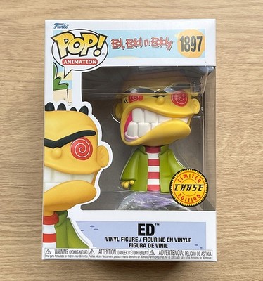 Funko Pop Ed, Edd N Eddy Ed CHASE #1897 + Free Protector
