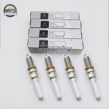 4PCS Spark Plugs 2701590700 Fits for Benz C300 CLA250 E300 GLA20 SLC300 2.0L NEW