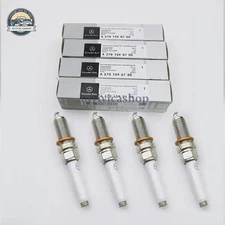 4PCS Spark Plugs 2701590700 Fits for Benz C300 CLA250 E300 GLA20 SLC300 2.0L NEW