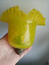 Ancienne Tulipe   Art Déco tulipe fleur pate de verre Ouraline 