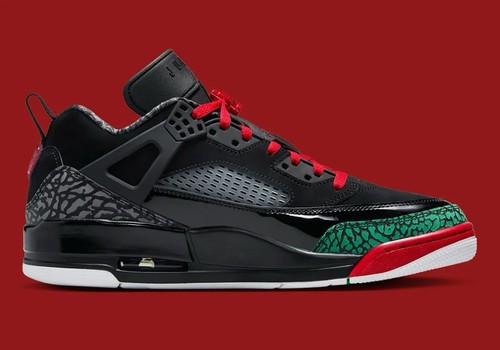 Nike Jordan Spizike Low Black Classic Green White Red FQ1759-060 Men Size 10.5 - Picture 3 of 6