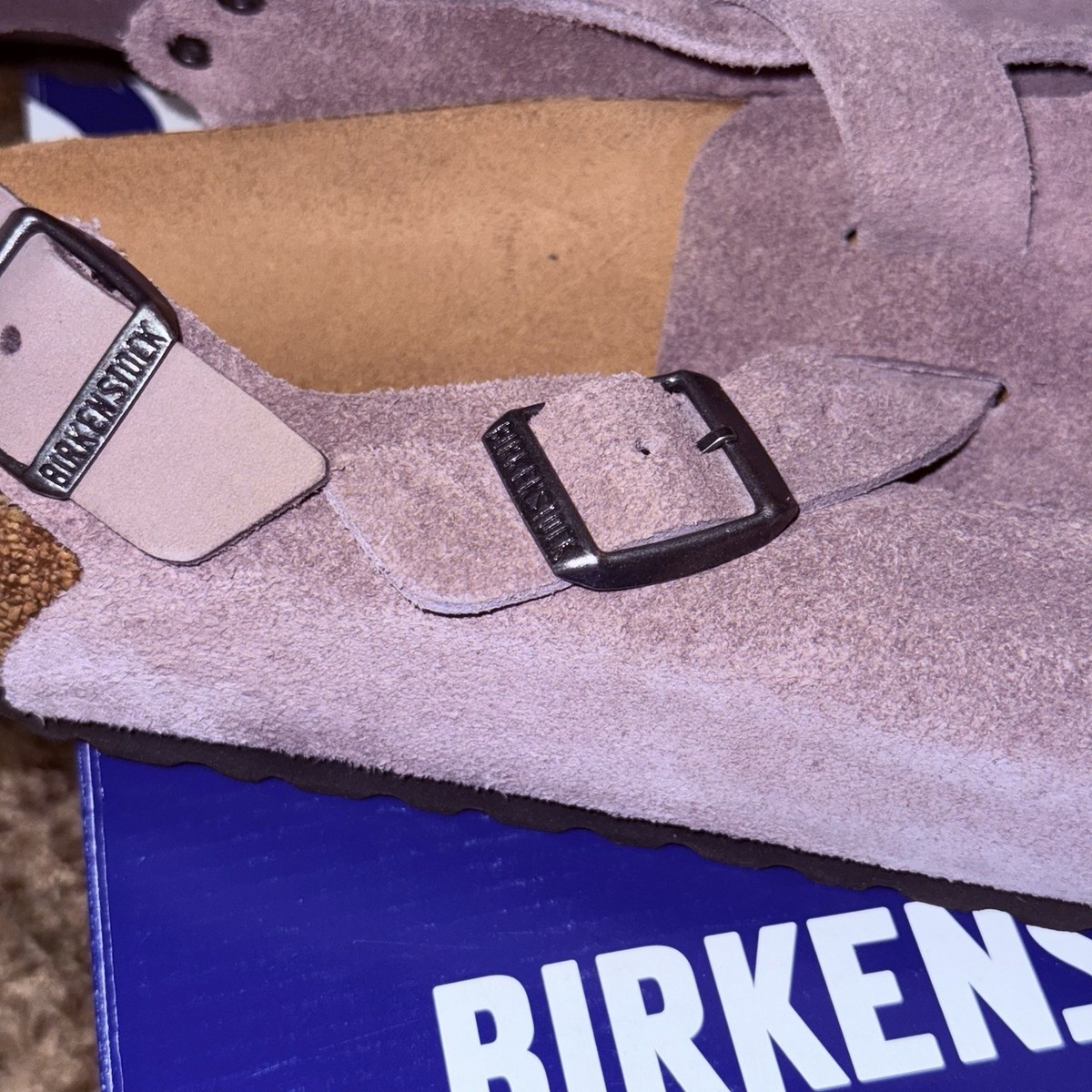 Birkenstock Tokio II Clogs Men's 12 Women's 14 Faded Purple