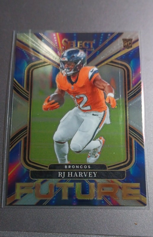 2025 Panini Select - Select Future RJ Harvey #5 (RC)