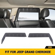 Fit 2007-2010 Jeep Grand Cherokee Rear Door Window Visors Rain Sun Vent 2pcs Set Fit 2007-2010 Jeep Grand Cherokee Rear Door Window Visors Rain Sun Vent 2pcs Set