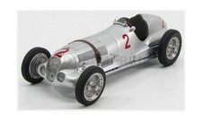 Cmc M114 Mercedes Benz - F1 W125 N 2 GP Donington 1937 H.Lang - Silver - 1/18