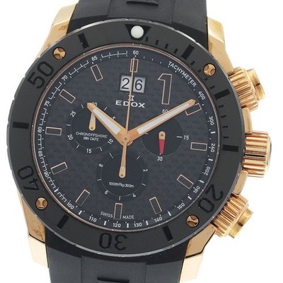 EDOX Chrono Offshore 1 10020-37R-NIR Chronograph Big Date Quartz Men's_945873
