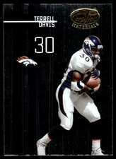 Terrell Davis 2005 Leaf Certified Materials #127 Broncos NFL READ FREE SHIPPING