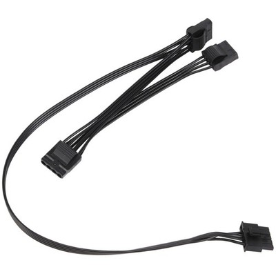 5Pin 1 to 3 Peripheral 4 Pin  IDE 5P PSU  Supply Cable for Cooler4150