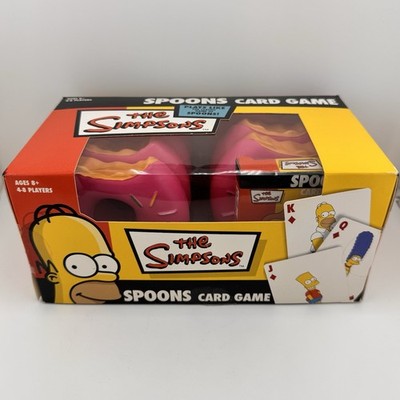 2008 Friendly Games Inc. - The Simpsons Spoons Card Game Very Rare- Never Played