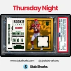 2017 PANINI CONTENDERS PATRICK MAHOMES II ROOKIE TICKET SWATCH VAR. JERSEY PSA 9