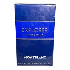 MONT BLANC EXPLORER ULTRA BLUE Eau De Parfum Spray FOR MEN 3.3 Oz / 100 ml NEW