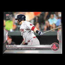 J.D. Martinez - 2022 MLB Topps Now Card 867 - Print Run: 265 Boston Red Sox