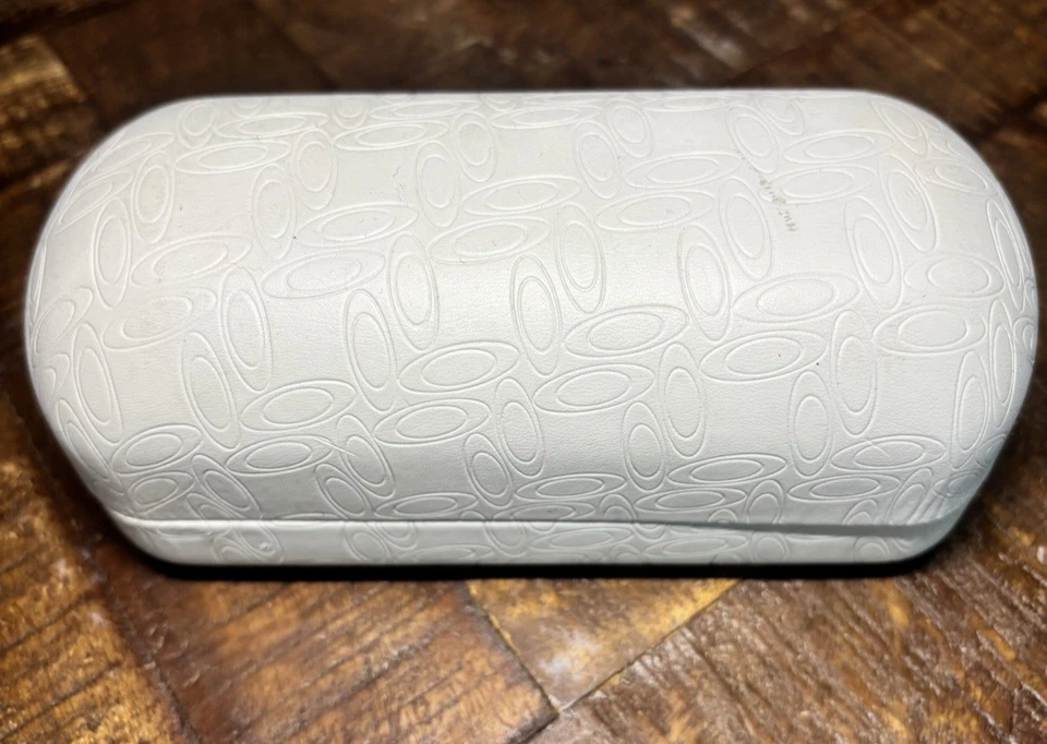 Oakleys  RPM Orange Unisex Half Frame Wraparound Sunglasses Model with case - Image 3 of 4