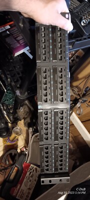 Ortronics OR-PHA66U48 Clarity 6 Cat6 48 Port Angled Patch Panel in perfect shape