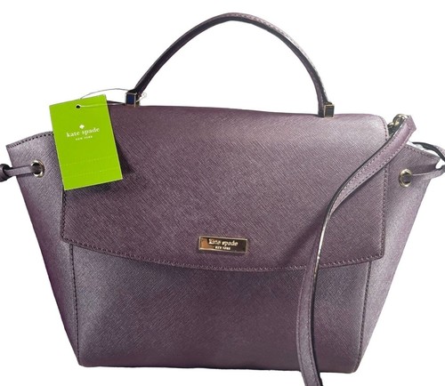 Kate Spade Lilah Shoulder Bag Laurel Way Career Satchel Purse Handbag Leather