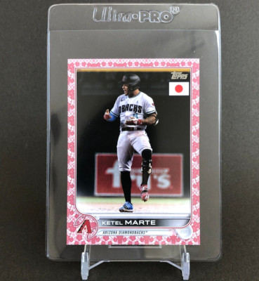 Ketel Marte Topps card Japan Edition 2022 #106 84/99 Major League