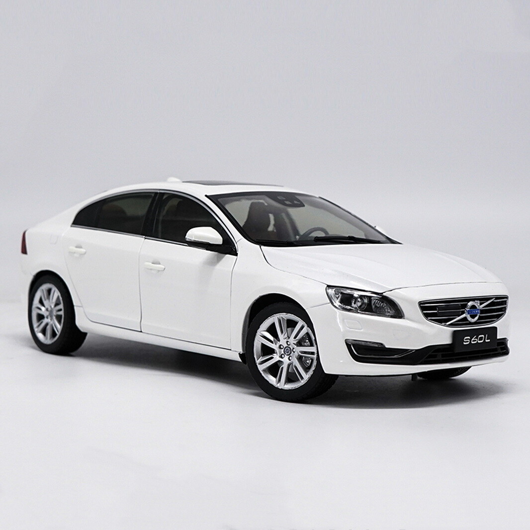 1/18 Scale Volvo S60 S60L T5 White Diecast Car Model Toy