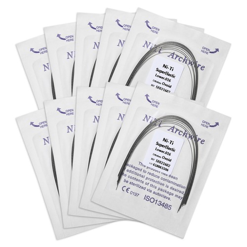 Dental Ortho Supper Elastic Niti Round Arch Wire 012/0.14/0.16/ 0.18/0.20 po - Afbeelding 43 van 82