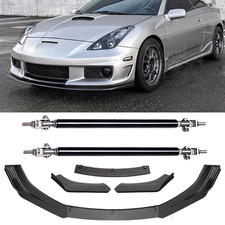 Front Bumper Lip Splitter Spoiler Strut Rods For Toyota Celica 2000-2005 Body