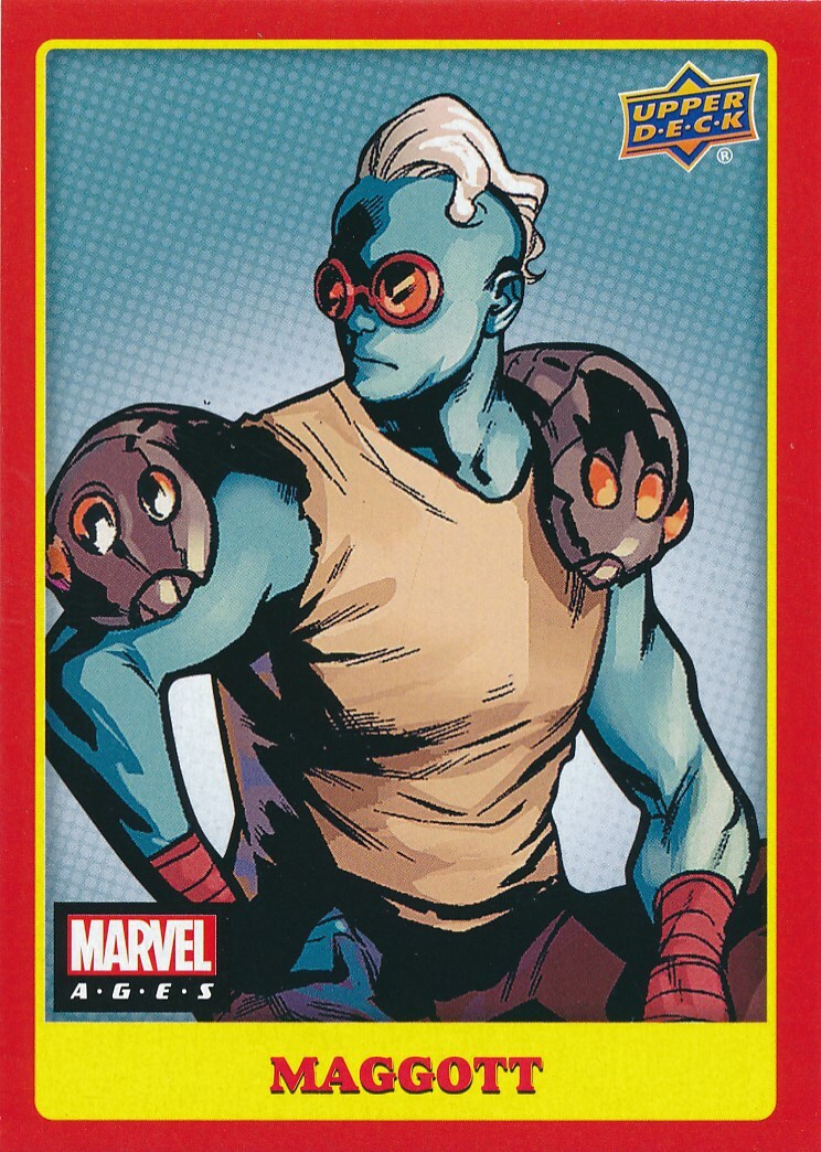#75 MAGGOTT 2020 2021 Upper Deck Marvel Ages X-MEN
