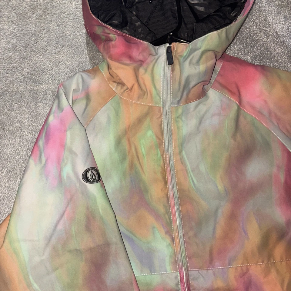 Brand New Volcom Mens 2836 Insulated Jacket Grey Iridescent 2025 Sz S NWT $210 - Image 3 of 4