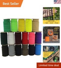 Marine Grade Bungee Cord - 100 Elastic Cord, Dacron Polyester Bungee Shock C...