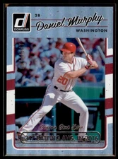 2017 Donruss Season Stat Line Daniel Murphy Washington Nationals #173 347/347