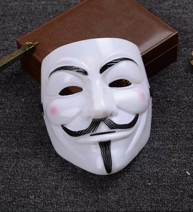 Маска анонимный фильм V для Vendetta парень Фокс косплей костюм для взрослых - Изображение 3 из 4