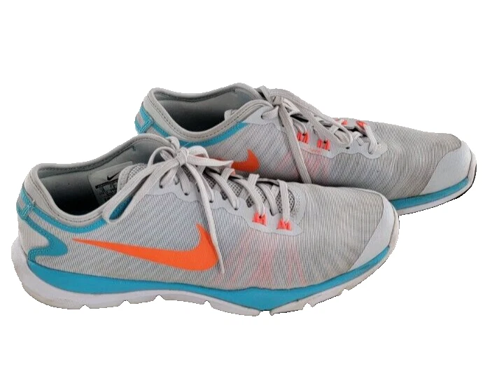 Baskets Nike Training femme Flex Supreme TR 4 taille femme US 10 orange bleu