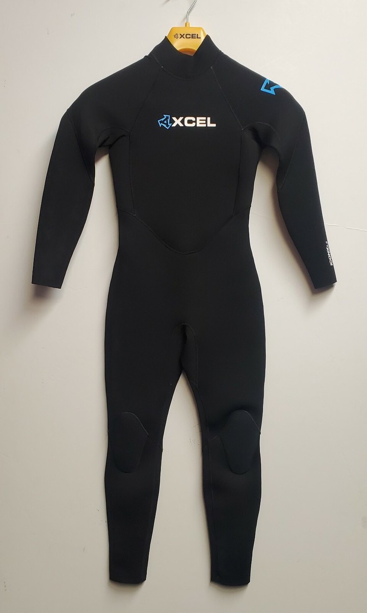 XCEL Youth 3/2 ICONX Back-Zip Wetsuit - Black - Size 10