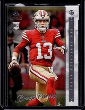 2022 Panini Chronicles #213 Brock Purdy Luminance Update Rookies Bronze
