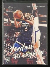 2019-20 Panini Chronicles #136 Jordan McLaughlin Luminance RC Timberwolves