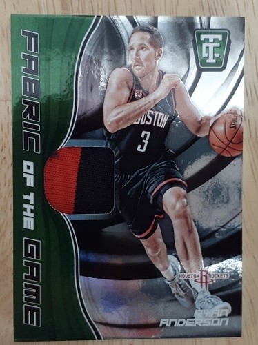 2017-18 Totally Certified Ryan Anderson Fabric Of The Game Patch Green 3/5! JSY#