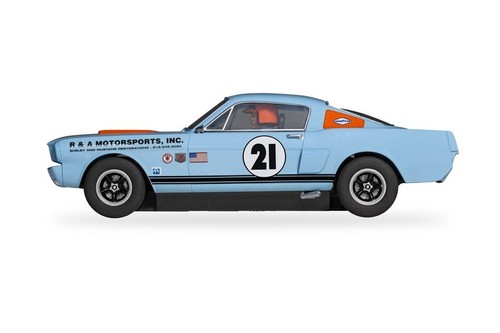 New Release C4570 Scalextric 1:32nd Scale Shelby GT350 Gulf Edition Model - Picture 2 of 2