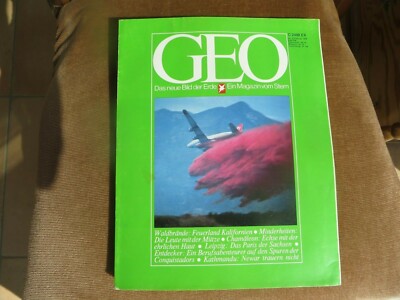 Zeitschrift GEO, Februar 1979: Waldbrände, Feuerland, Kathmandu etc
